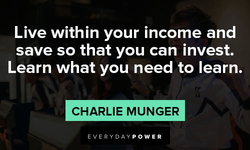 Charlie Munger quotes about learn what you need to learn