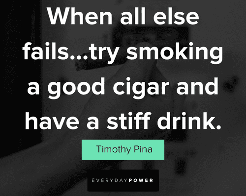 good quotes about smoking