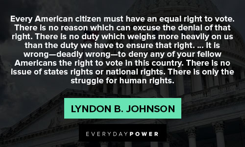 civil rights quotes from politicians