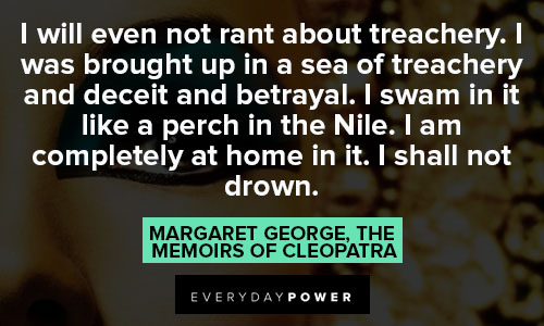Cleopatra quotes from written works