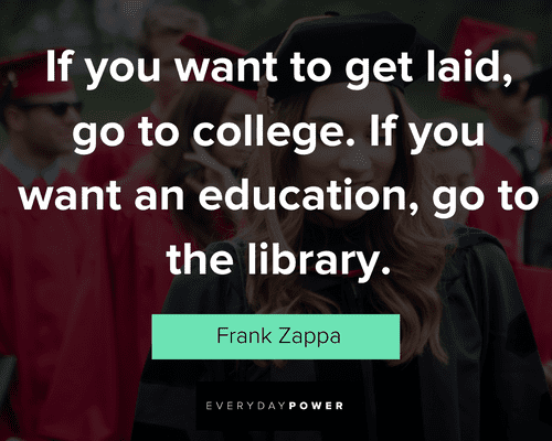 college quotes about go to the library