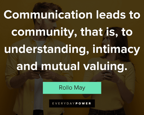 communication quotes about communication leads to community