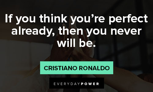cristiano ronaldo quotes about thinking