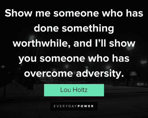dark quotes to remind you that success comes through adversity 