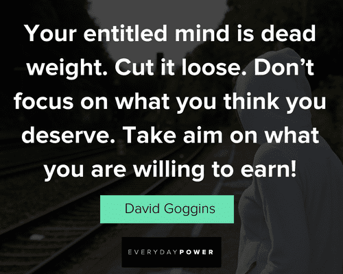 Wise David Goggins quotes