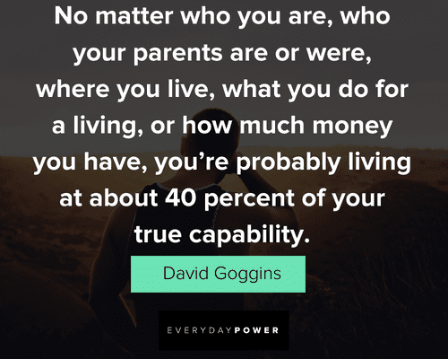 Forging Mental Resilience: Insights from David Goggins Quotes - Survived  Nation