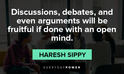 Debate Quotes about discussions and debates