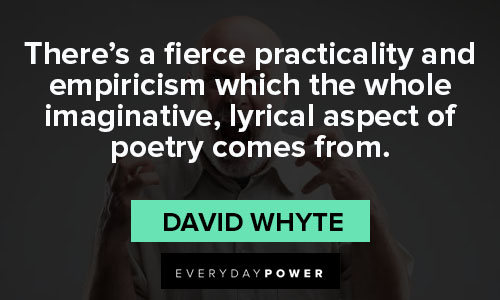 fierce quotes about lyrical aspect of pertry comes from