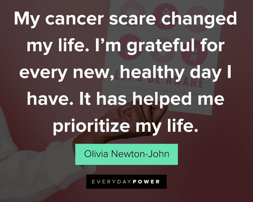 fighting cancer quotes about prioriitize my life
