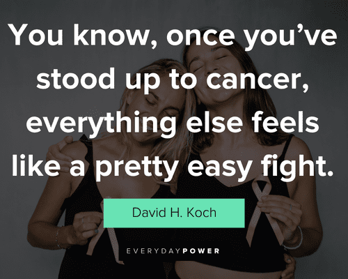 fighting cancer quotes on stood up to cancer