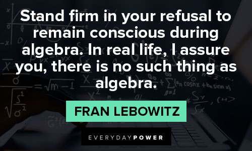 Quick and to the point, fran lebowitz quotes
