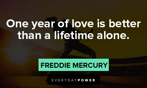 Freddie Mercury quotes about loneliness