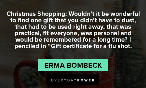 funny christmas quotes about Christmas shopping