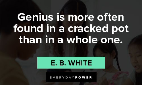 genius quotes genius is more often found in a cracked pot than in a whole one
