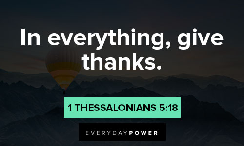 gratitude quotes about in everything, give thanks