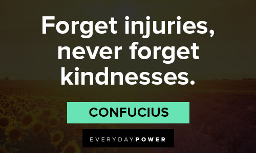 gratitude quotes about forget injuries