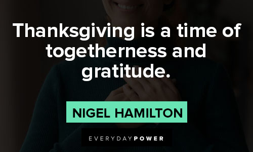 happy thanksgiving quotes about togetherness