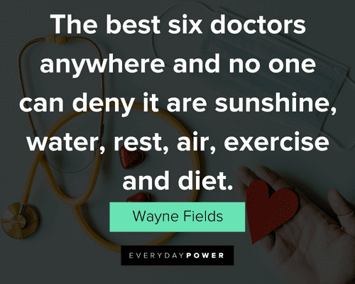 Health quotes about the best six doctors 