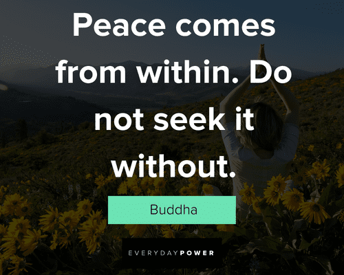 peace quotes from Buddha 