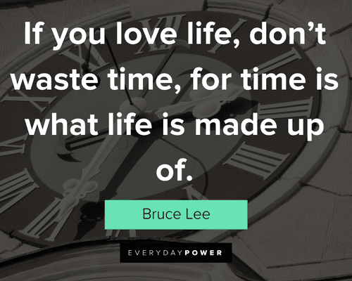 time quotes on wasting time