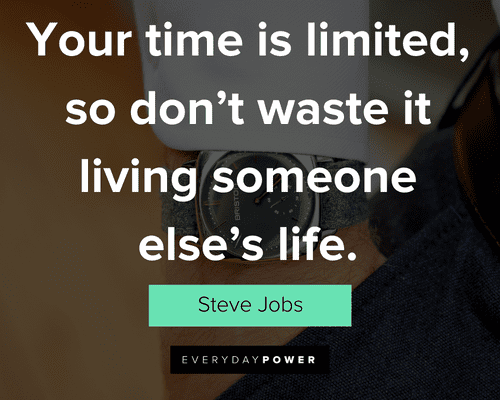 time quotes about your time is limited