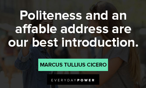 introduction quotes about politeness