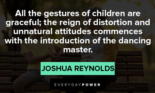 introduction quotes about all the gestures of children are graceful
