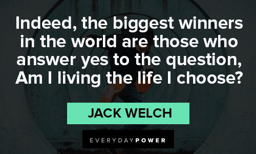 Jack Welch quotes about the biggest winners