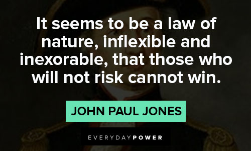 John Paul Jones quotes about law of nature