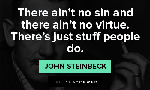 John Steinbeck quotes from The Grapes of Wrath