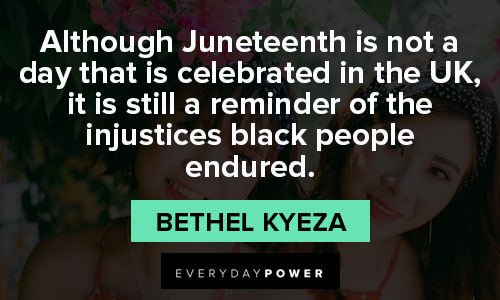 Juneteenth quotes about injustices black people