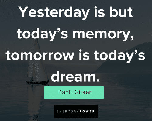 Kahlil Gibran Quotes about dream