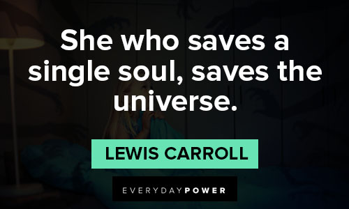 Wise Lewis Carroll quotes 