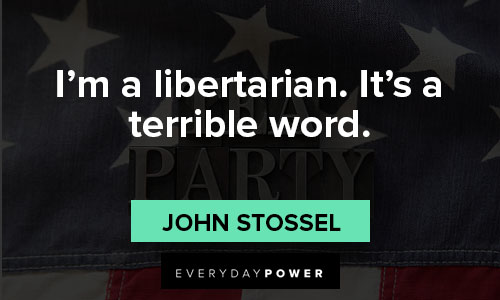Libertarian quotes about I'm a libertarian. It's a terrible word