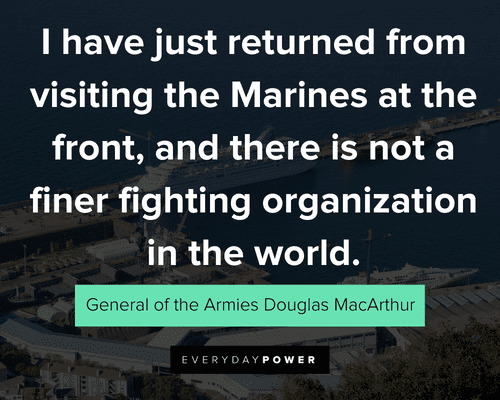 marine quotes about finer fighting oorganization in the world