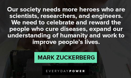 mark zuckerberg quotes about our society