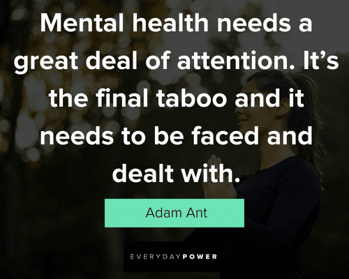 Inspirational mental health quotes