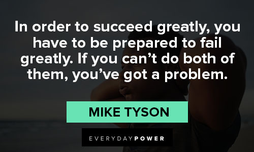 mike tyson quotes about success