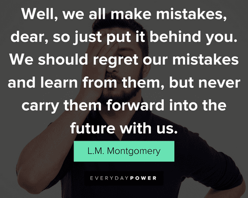 mistake quotes about we should regret our mistakes and learn from them