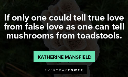 mushroom quotes about true love