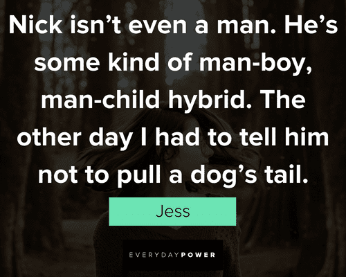 new girl jess and nick quotes