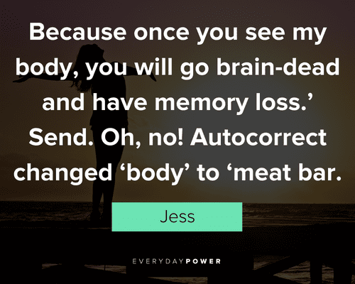 New Girl quotes about memory loss
