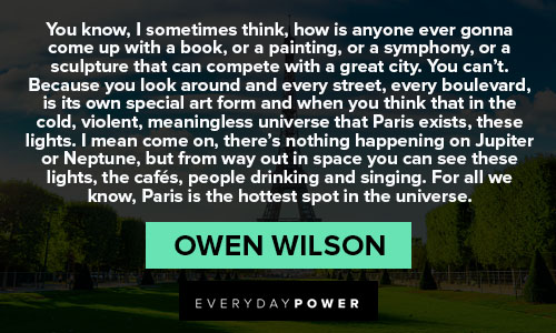 Paris quotes about the magical city in France 