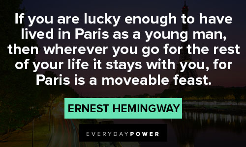 Paris quotes about living in paris