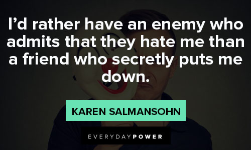 passive aggressive quotes from Karen Salmansohn
