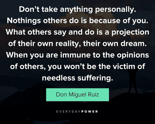 personal growth quotes about don’t take anything personally