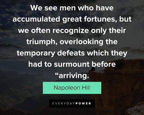 personal growth quotes about we see men who have accumulated great fortunes