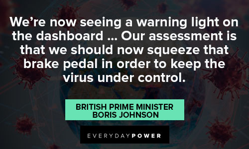 popular pandemic quotes about we’re now seeing a warning light on the dashboard
