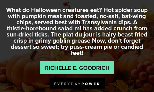 pumpkin quotes about try puss-cream pie or candied feet