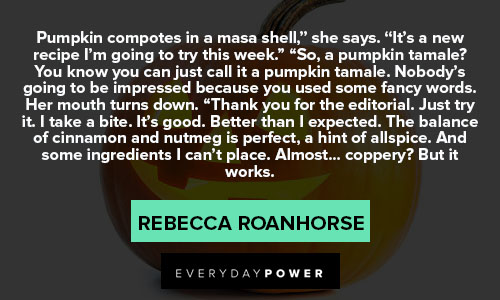 pumpkin quotes about pumpkin compotes in a masa shell
